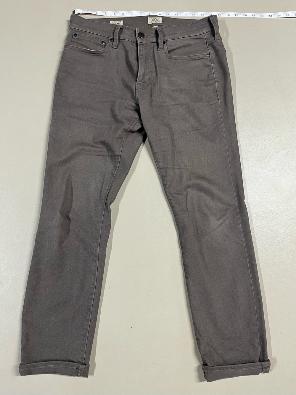 484 Slim-fit Bergen five-pocket pant - Balsam Bark - 31x30